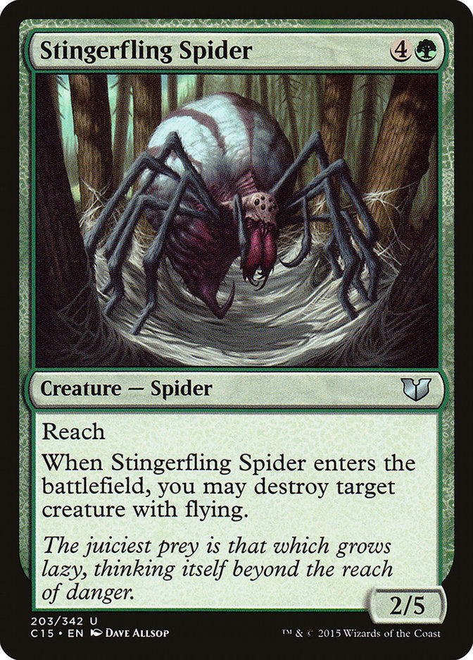 Stingerfling Spider [Commander 2015] | Game Haven TX