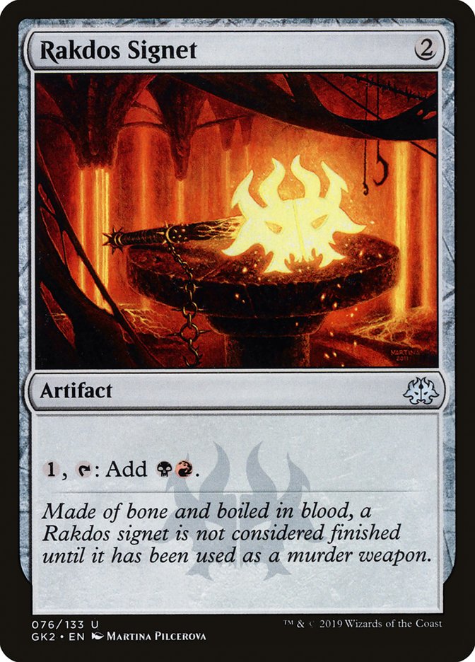 Rakdos Signet [RNA Guild Kit] | Game Haven TX