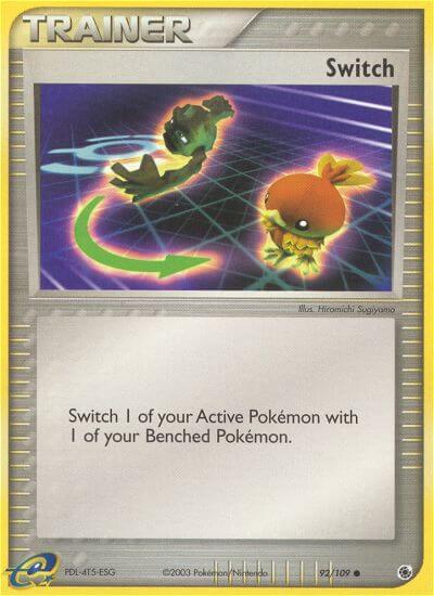 Switch (92/109) (Reprint) (Theme Deck Exclusive) [EX: Ruby & Sapphire] | Game Haven TX