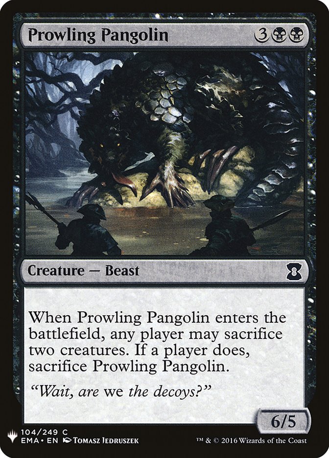 Prowling Pangolin [Mystery Booster] | Game Haven TX