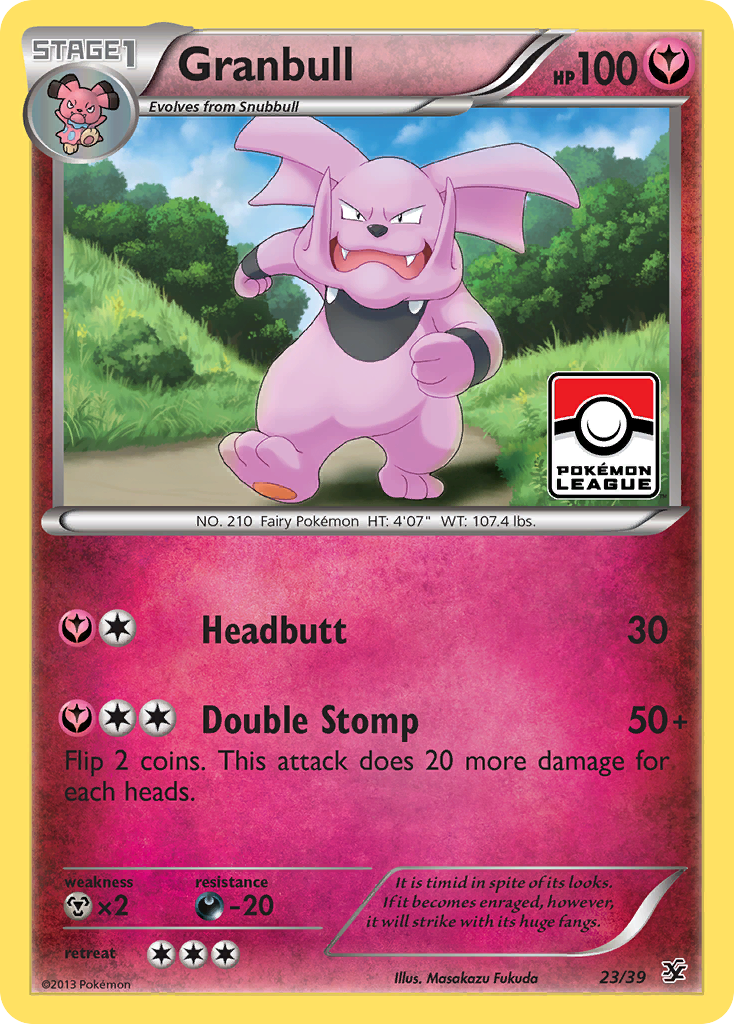 Granbull (23/39) [XY: Kalos Starter Set] | Game Haven TX