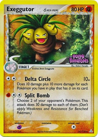 Exeggutor (41/110) (Delta Species) (Stamped) [EX: Holon Phantoms] | Game Haven TX