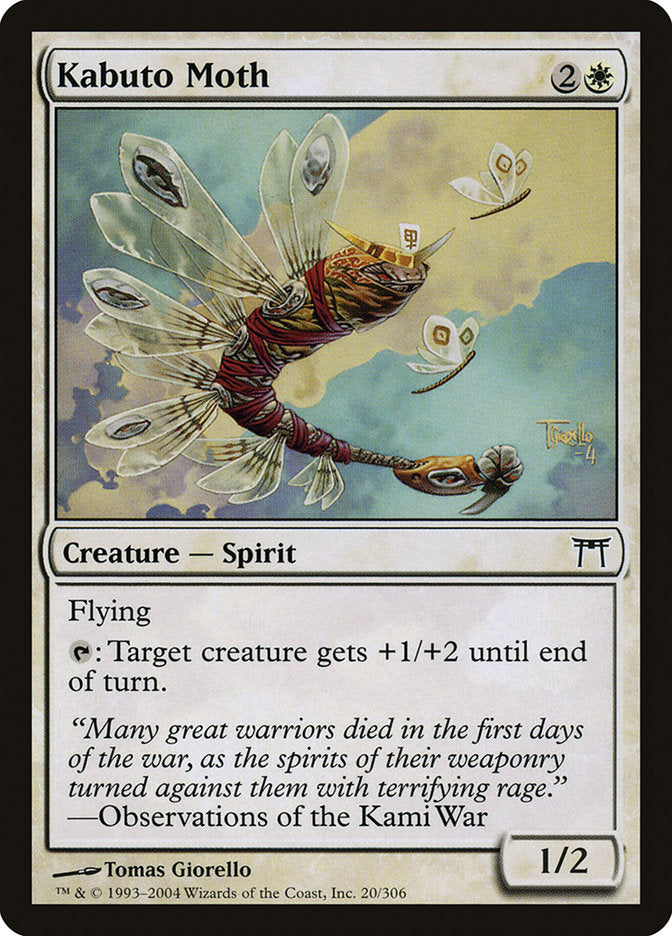 Kabuto Moth [Champions of Kamigawa] | Game Haven TX
