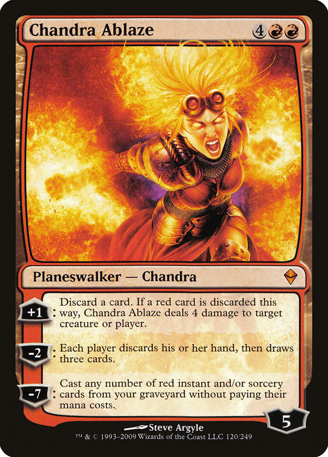 Chandra Ablaze [Zendikar] | Game Haven TX