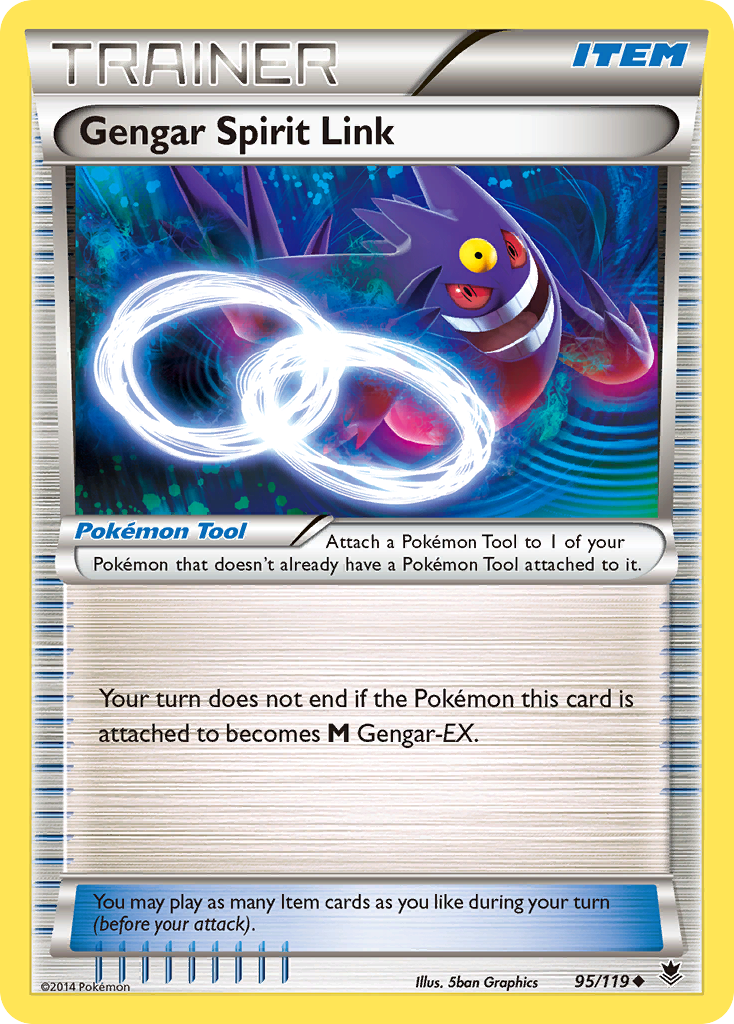 Gengar Spirit Link (95/119) [XY: Phantom Forces] | Game Haven TX