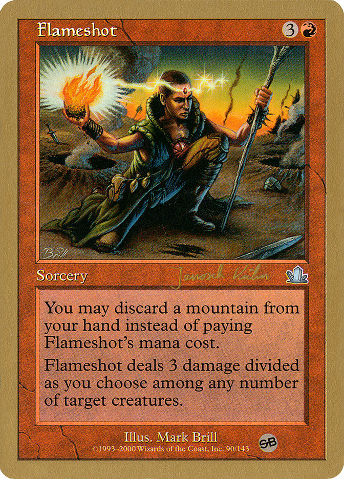 Flameshot (Janosch Kuhn) (SB) [World Championship Decks 2000] | Game Haven TX