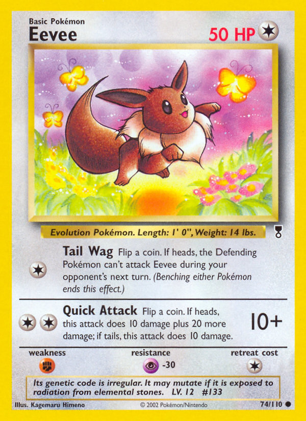 Eevee (74/110) [Legendary Collection] | Game Haven TX
