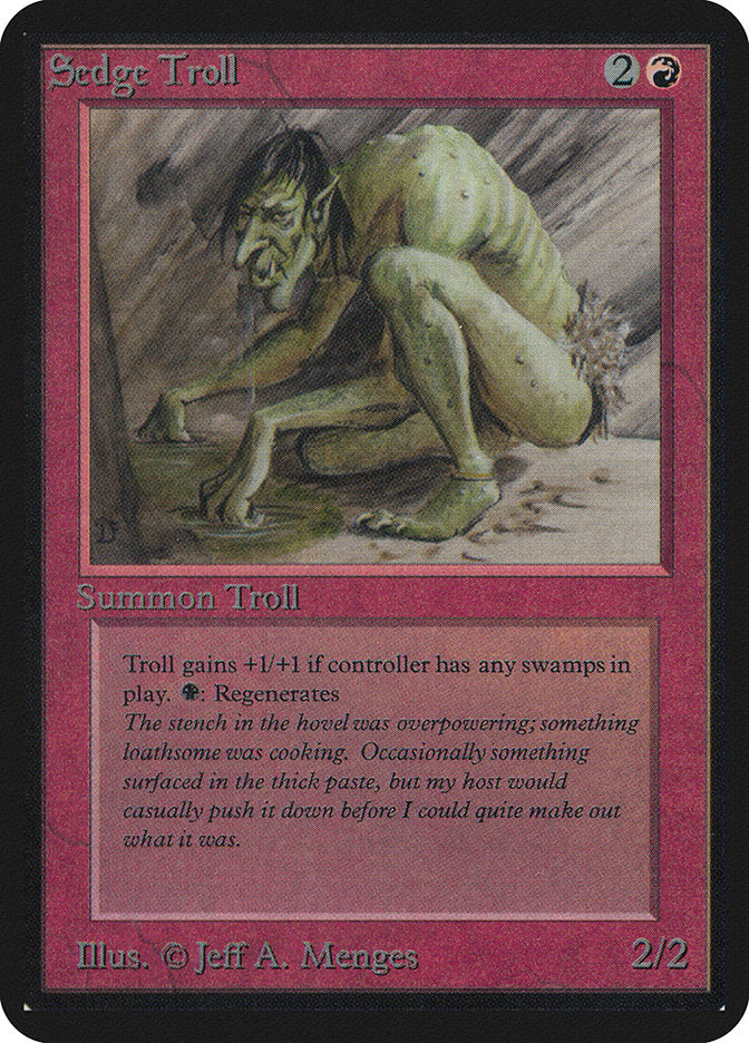 Sedge Troll [Limited Edition Alpha] | Game Haven TX