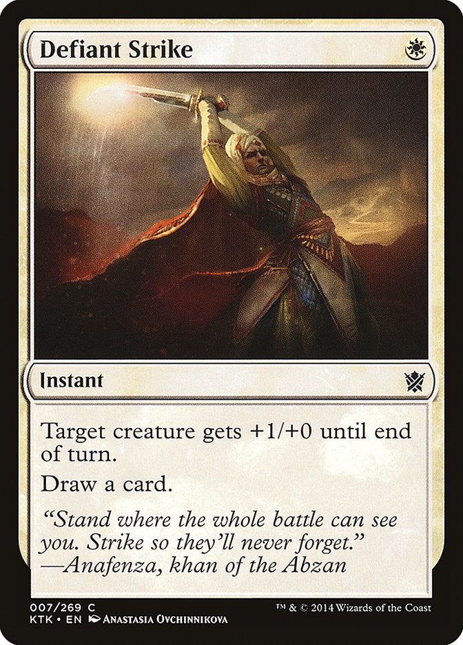 Defiant Strike [Khans of Tarkir] | Game Haven TX
