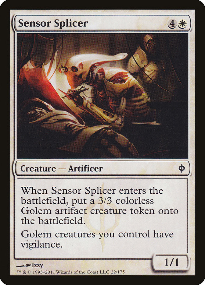 Sensor Splicer [New Phyrexia] | Game Haven TX