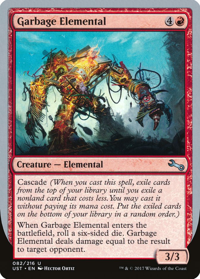 Garbage Elemental [Unstable] | Game Haven TX