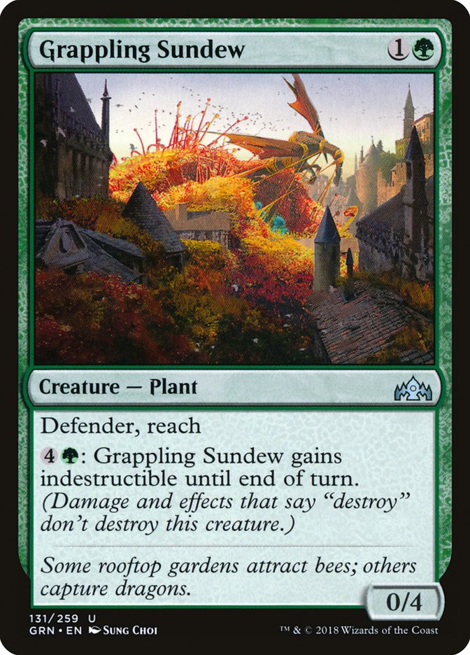 Grappling Sundew [Guilds of Ravnica] | Game Haven TX