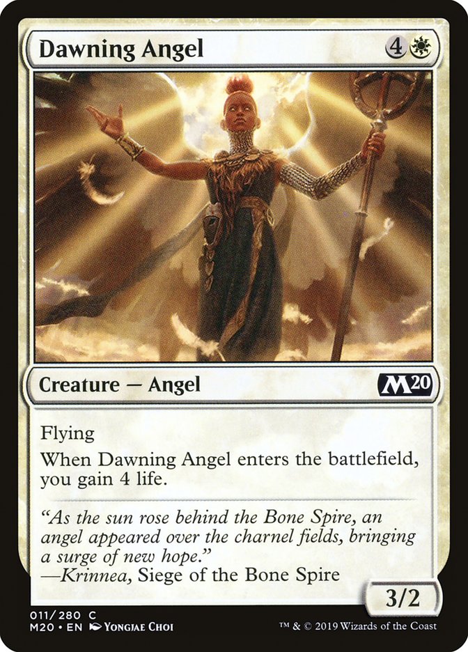 Dawning Angel [Core Set 2020] | Game Haven TX