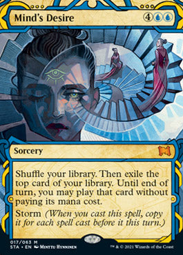 Mind's Desire (Etched Foil) [Strixhaven Mystical Archive] | Game Haven TX