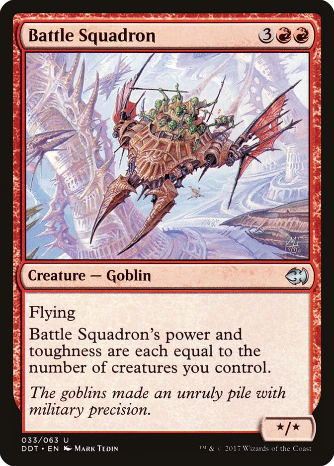 Battle Squadron [Duel Decks: Merfolk vs. Goblins] | Game Haven TX