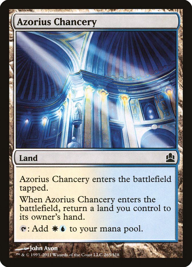 Azorius Chancery [Commander 2011] | Game Haven TX