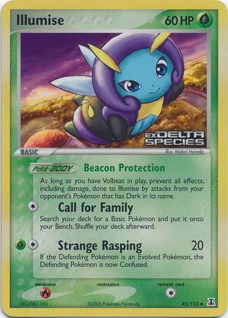 Illumise (45/113) (Stamped) [EX: Delta Species] | Game Haven TX