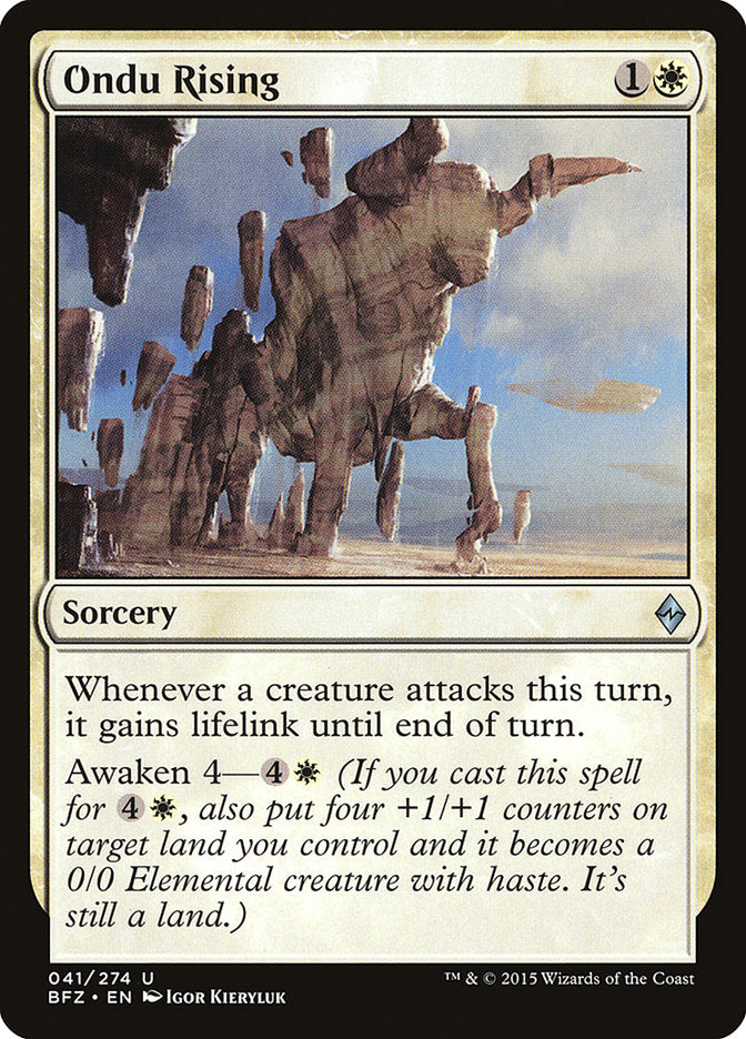 Ondu Rising [Battle for Zendikar] | Game Haven TX