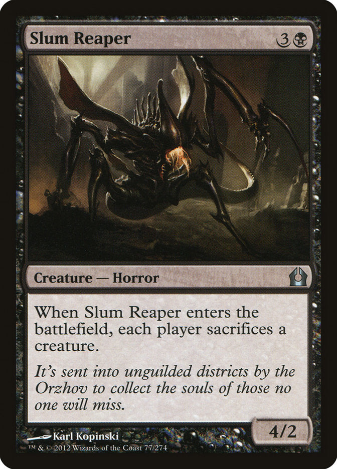 Slum Reaper [Return to Ravnica] | Game Haven TX