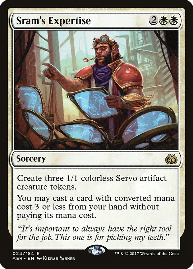 Sram's Expertise [Aether Revolt] | Game Haven TX