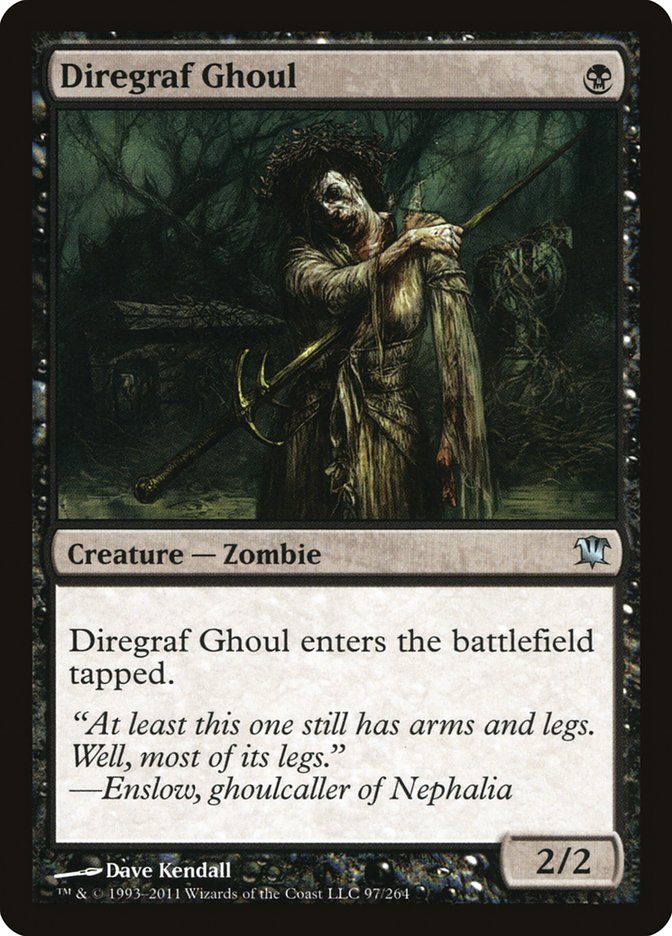 Diregraf Ghoul [Innistrad] | Game Haven TX