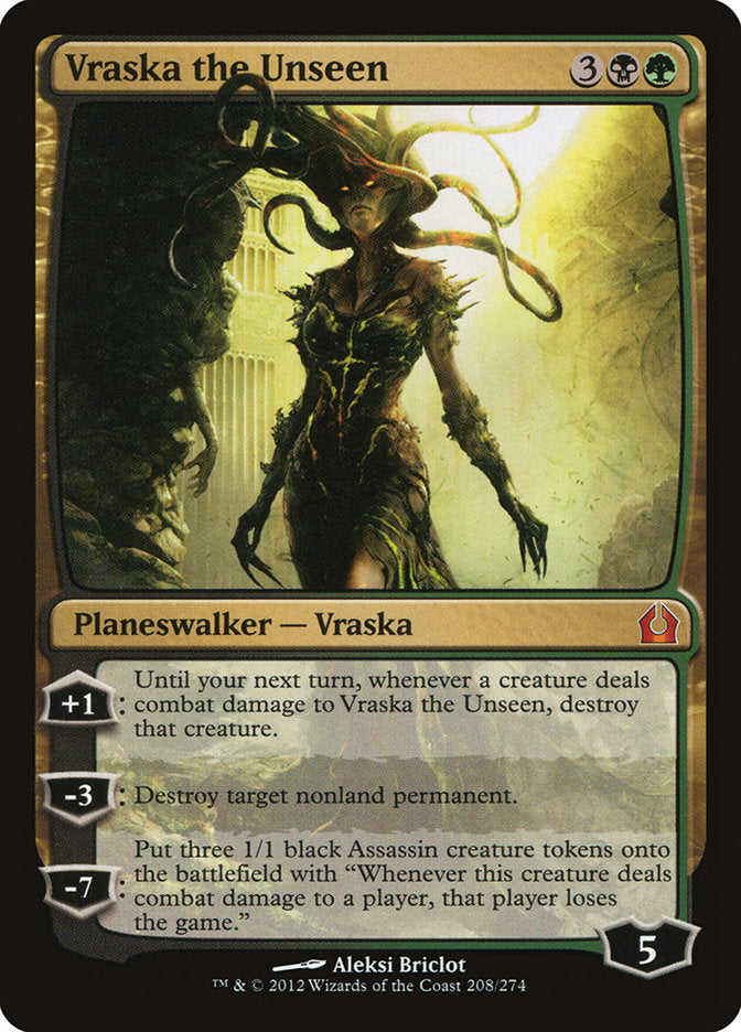 Vraska the Unseen [Return to Ravnica] | Game Haven TX