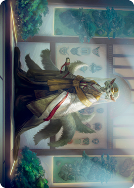 Light-Paws, Emperor's Voice Art Card [Kamigawa: Neon Dynasty Art Series] | Game Haven TX