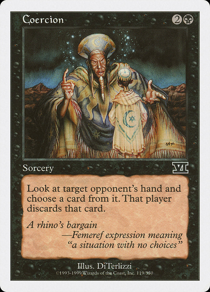 Coercion [Classic Sixth Edition] | Game Haven TX