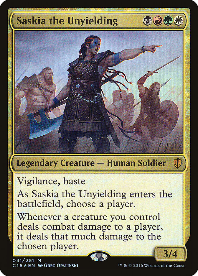 Saskia the Unyielding [Commander 2016] | Game Haven TX
