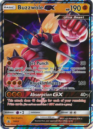 Buzzwole GX (SM69) (Jumbo Card) [Sun & Moon: Black Star Promos] | Game Haven TX