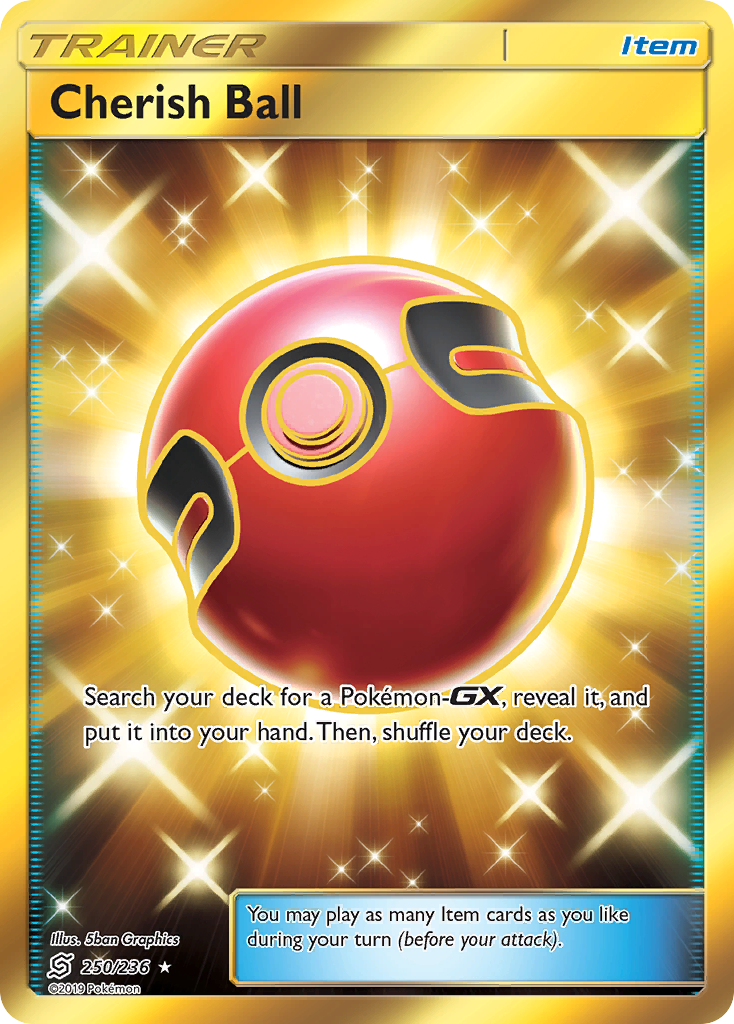 Cherish Ball (250/236) [Sun & Moon: Unified Minds] | Game Haven TX