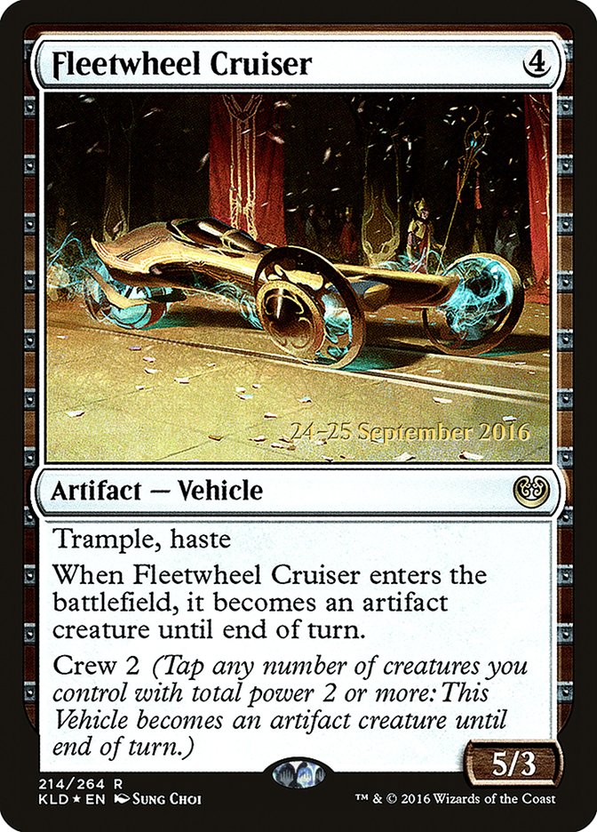 Fleetwheel Cruiser [Kaladesh Promos] | Game Haven TX