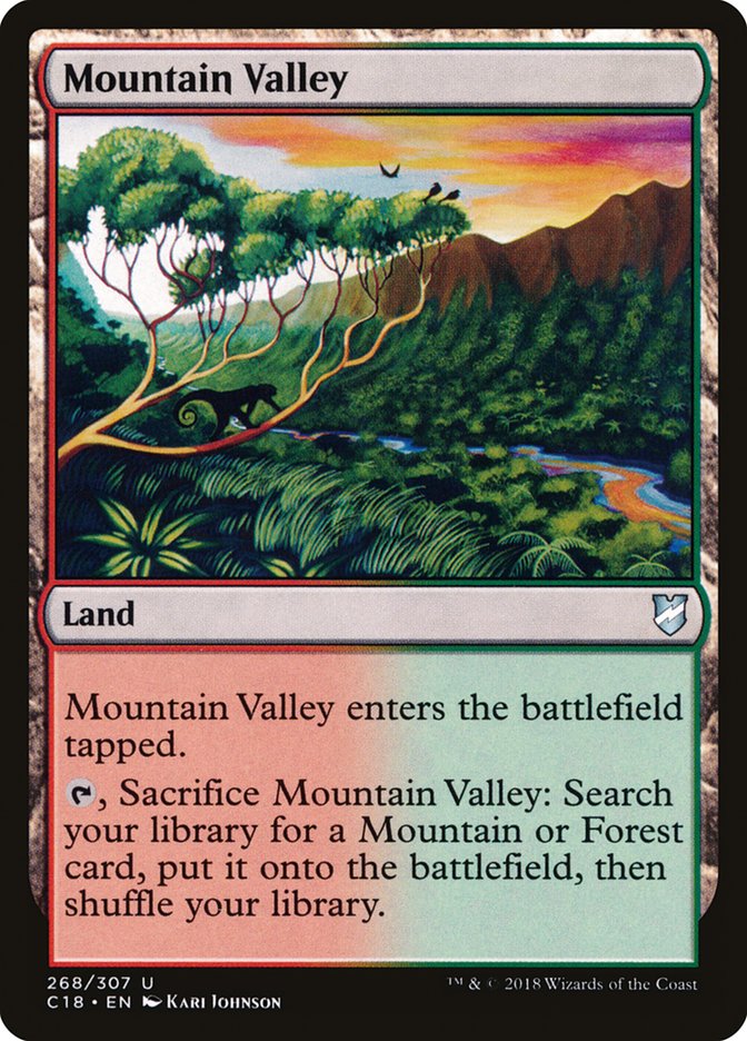 Mountain Valley [Commander 2018] | Game Haven TX