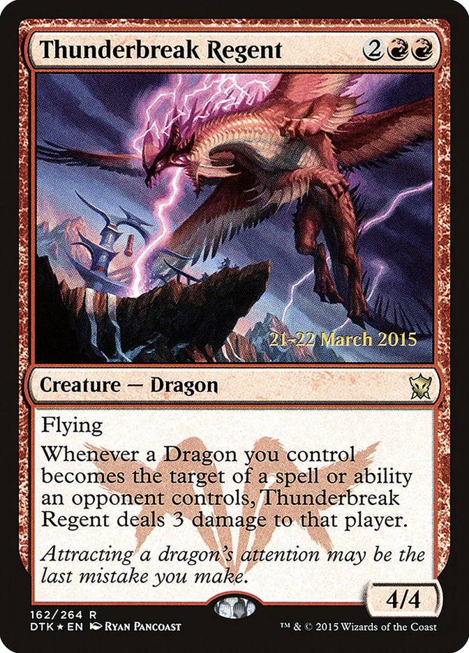 Thunderbreak Regent  [Dragons of Tarkir Prerelease Promos] | Game Haven TX