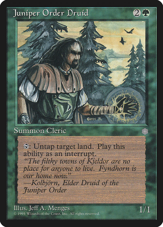 Juniper Order Druid [Ice Age] | Game Haven TX