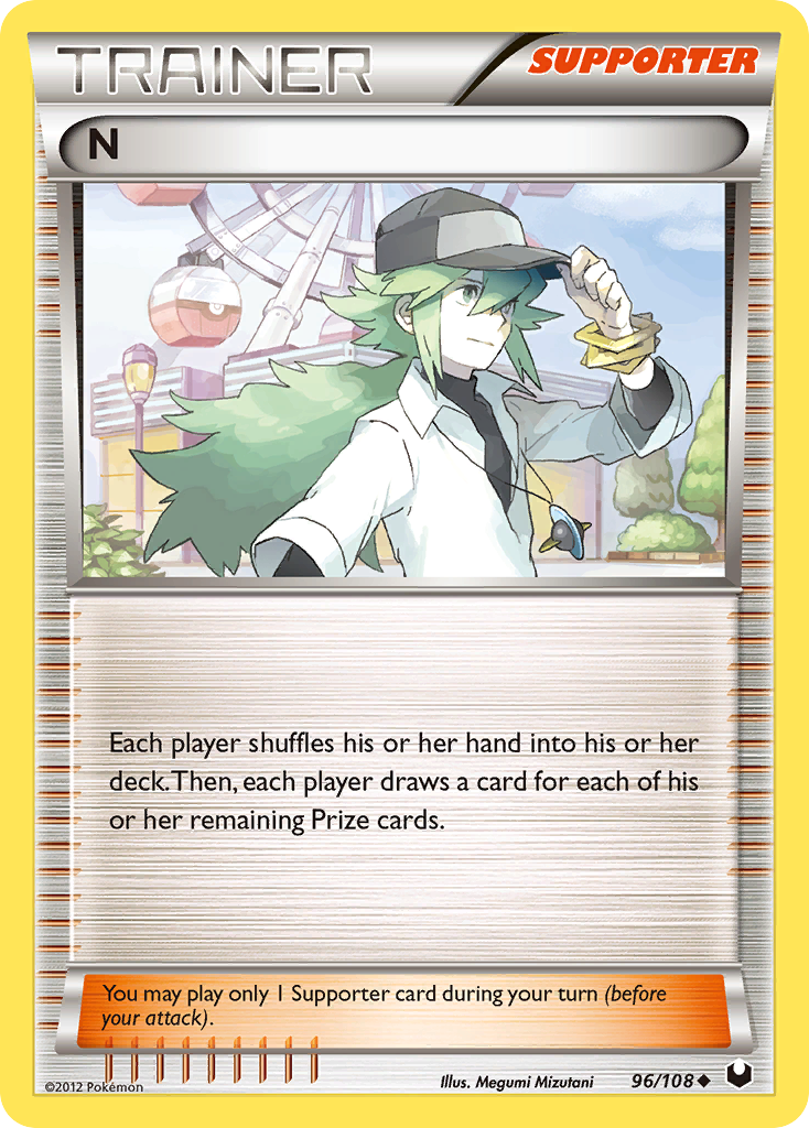 N (96/108) [Black & White: Dark Explorers] | Game Haven TX