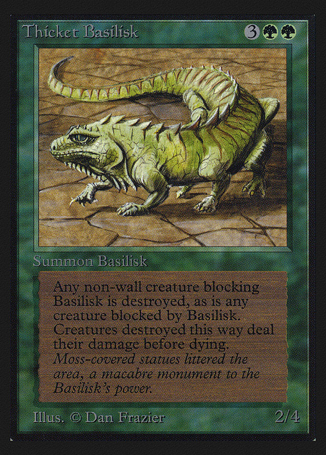 Thicket Basilisk (IE) [Intl. Collectors’ Edition] | Game Haven TX