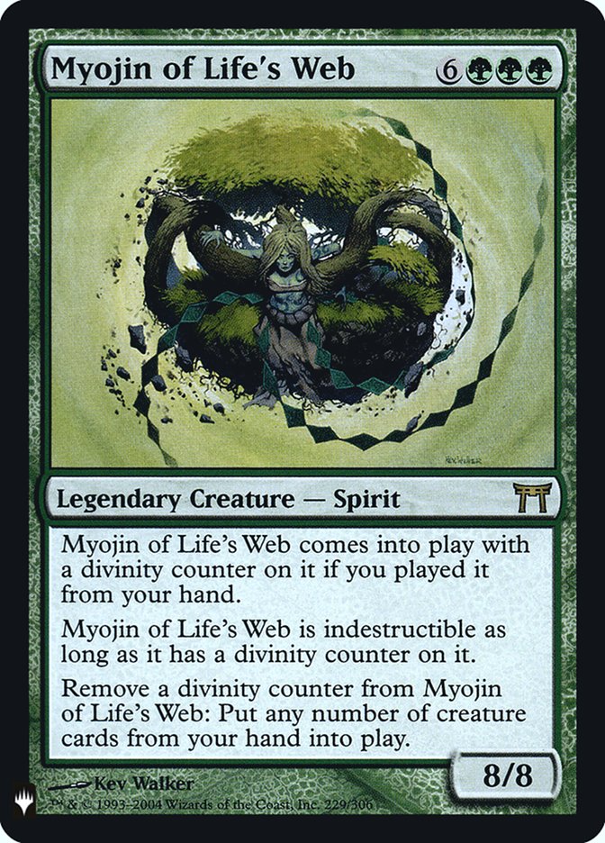 Myojin of Life's Web [Mystery Booster] | Game Haven TX