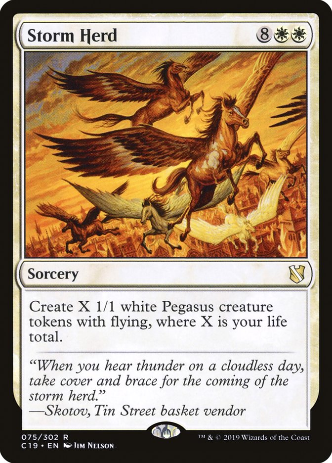 Storm Herd [Commander 2019] | Game Haven TX