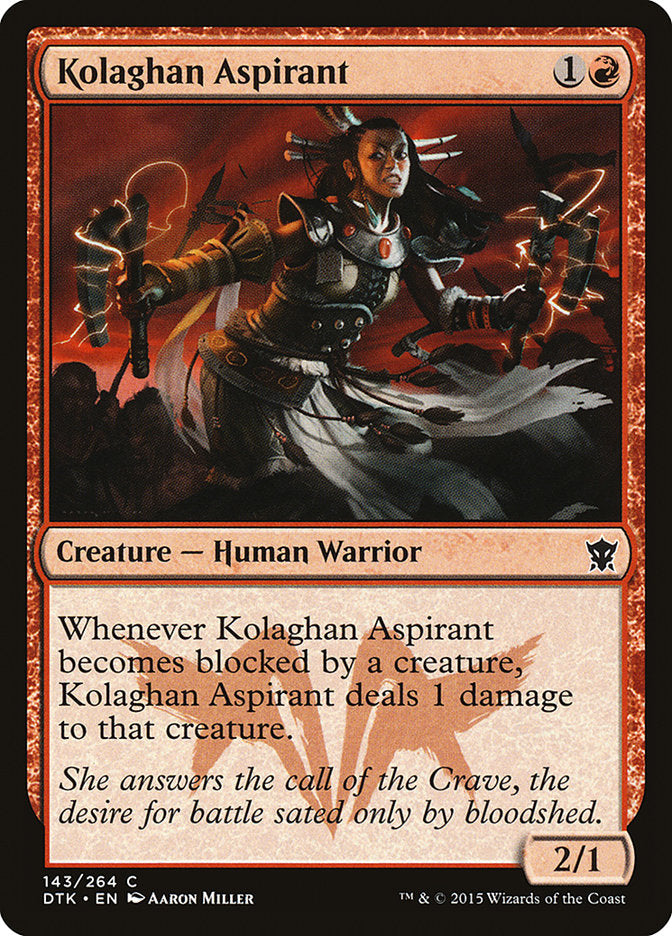 Kolaghan Aspirant [Dragons of Tarkir] | Game Haven TX