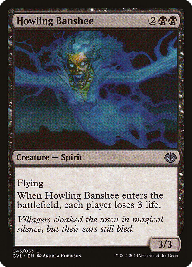 Howling Banshee [Duel Decks Anthology: Garruk vs. Liliana] | Game Haven TX