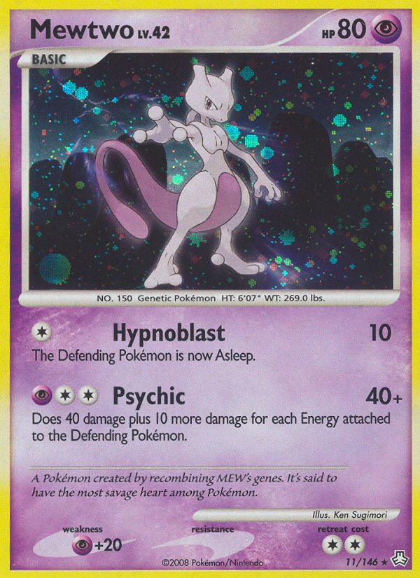 Mewtwo (11/146) [Diamond & Pearl: Legends Awakened] | Game Haven TX