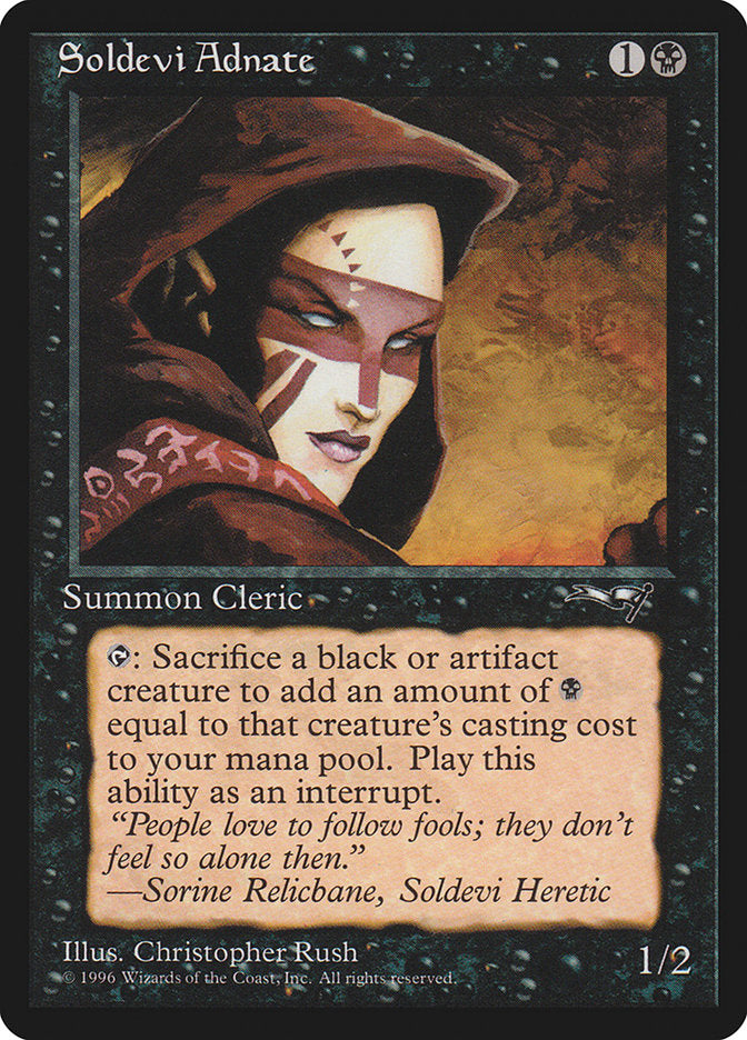 Soldevi Adnate (White Eyes) [Alliances] | Game Haven TX