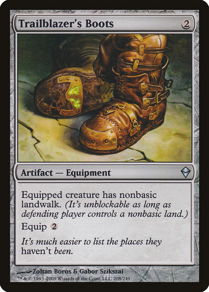 Trailblazer's Boots [Zendikar] | Game Haven TX