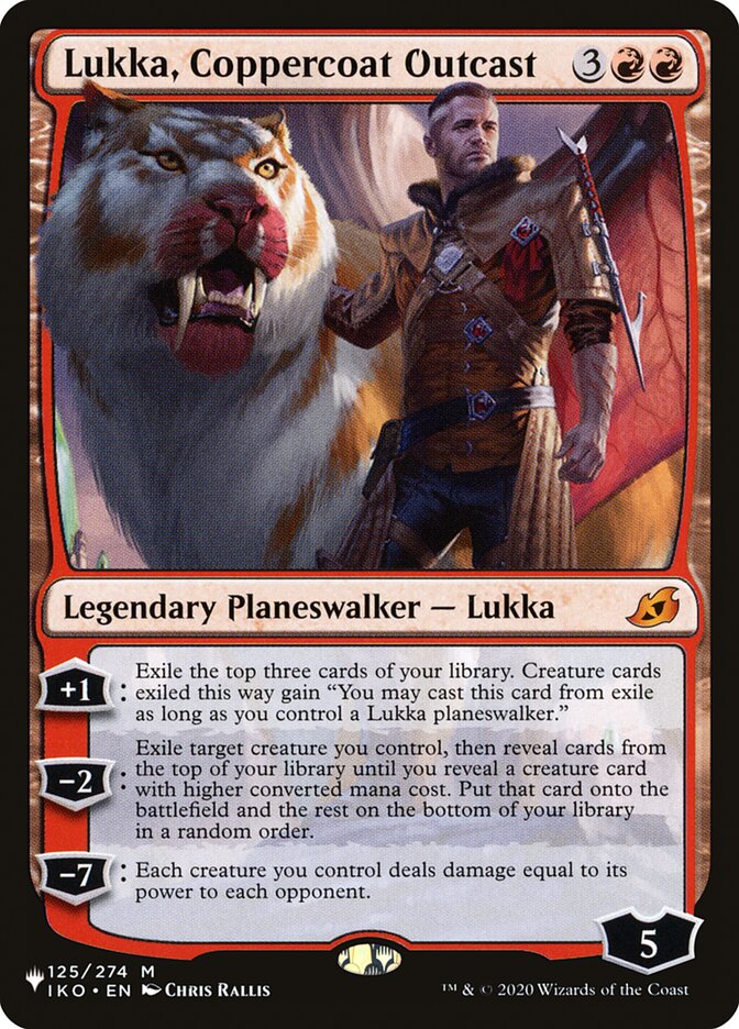 Lukka, Coppercoat Outcast [The List] | Game Haven TX