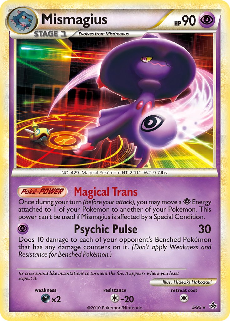 Mismagius (5/95) (Theme Deck Exclusive) [HeartGold & SoulSilver: Unleashed] | Game Haven TX