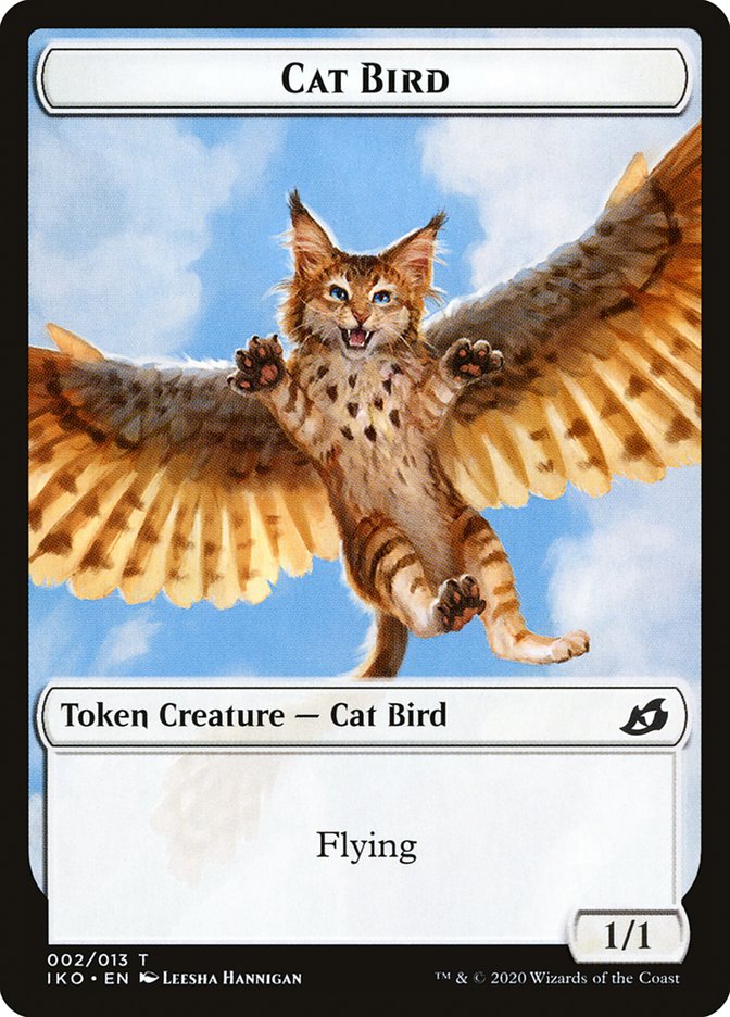Cat Bird Token [Ikoria: Lair of Behemoths] | Game Haven TX