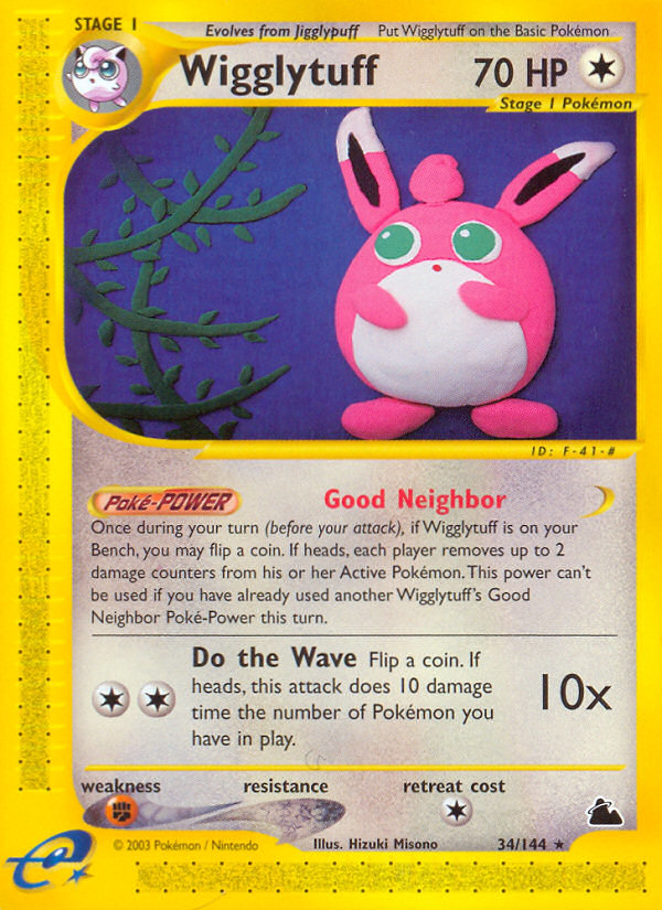 Wigglytuff (34/144) [Skyridge] | Game Haven TX