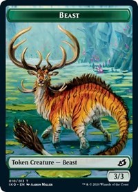 Beast (010) // Hydra Double-sided Token [Commander 2020 Tokens] | Game Haven TX