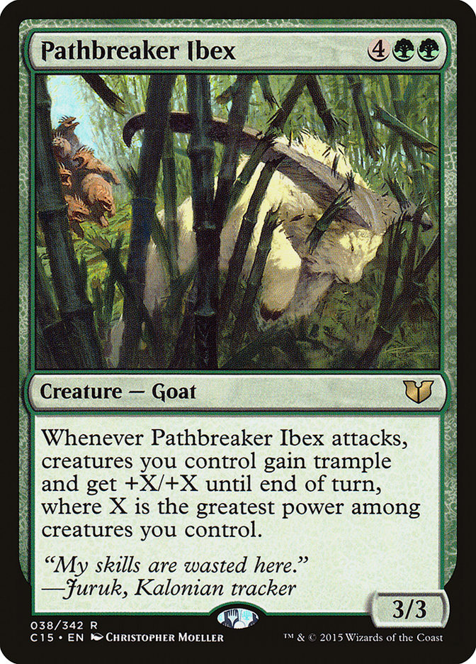 Pathbreaker Ibex [Commander 2015] | Game Haven TX